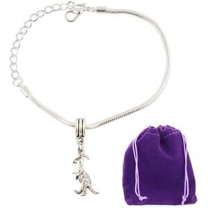 Parasaurolophus Dinosaur Bracelet Dino Jewelry